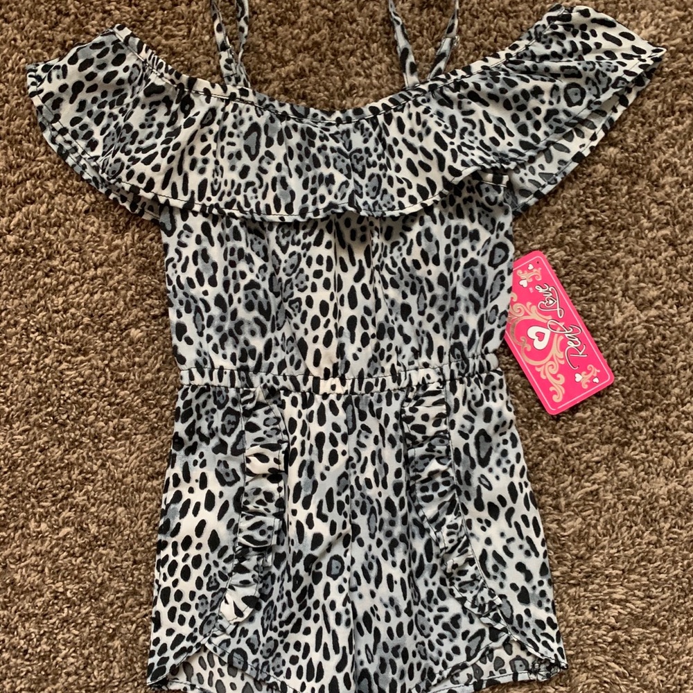 Leopard print romper - Picture 2 of 4